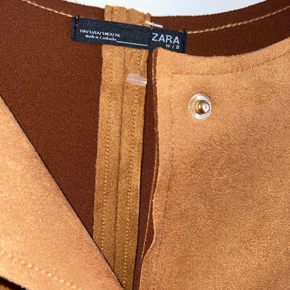 Zara NWOT Faux Fur and Suede Jacket - Picture 7 of 10